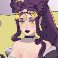 Half-body of another one of Sanguiness's character